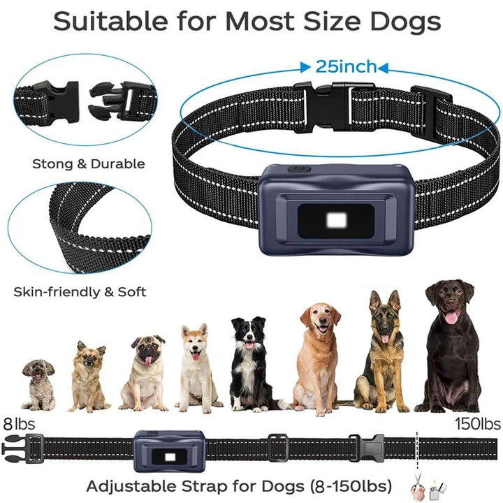 Popular Dog Anti Barking Collar 4265 FT Control Range Turbo Boost Keypad Lock Sustainable Material PC